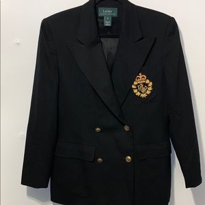 Used: Ralph Lauren Black Blazer Size 8